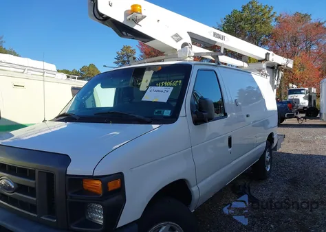 2011 Ford E-350 Super Duty Commercial z USA, uszkodzony, nr VIN 1FTSE3EL1BDB39192